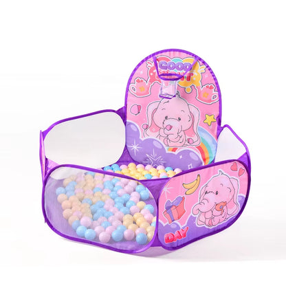 1.2M Ball Pool with Basket Children Toy Indoor Ocean Ball Pit Playpen Tent Outdoor Toys for Children Ballenbak Dropshipping