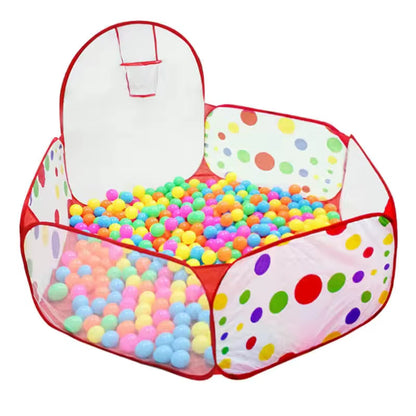 1.2M Ball Pool with Basket Children Toy Indoor Ocean Ball Pit Playpen Tent Outdoor Toys for Children Ballenbak Dropshipping