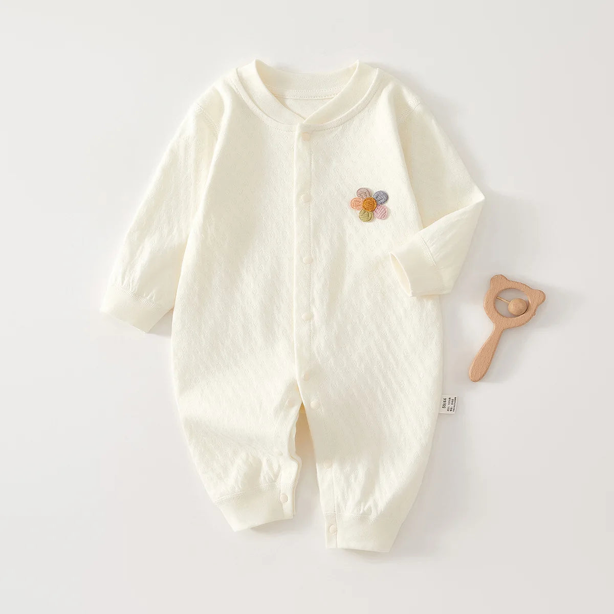 Spring and Autumn 0-12Months Baby Rompers Superior Quality Newborn Girls Boys 100%Cotton Clothes of Long Seeve Infant Clothing