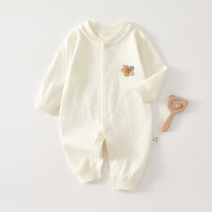 Spring and Autumn 0-12Months Baby Rompers Superior Quality Newborn Girls Boys 100%Cotton Clothes of Long Seeve Infant Clothing