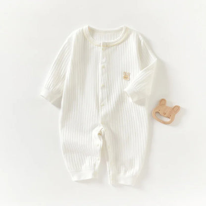 Spring and Autumn 0-12Months Baby Rompers Superior Quality Newborn Girls Boys 100%Cotton Clothes of Long Seeve Infant Clothing
