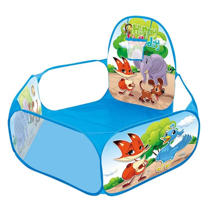 1.2M Ball Pool with Basket Children Toy Indoor Ocean Ball Pit Playpen Tent Outdoor Toys for Children Ballenbak Dropshipping