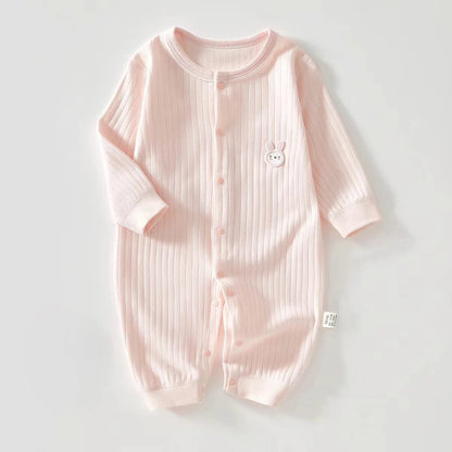 Spring and Autumn 0-12Months Baby Rompers Superior Quality Newborn Girls Boys 100%Cotton Clothes of Long Seeve Infant Clothing