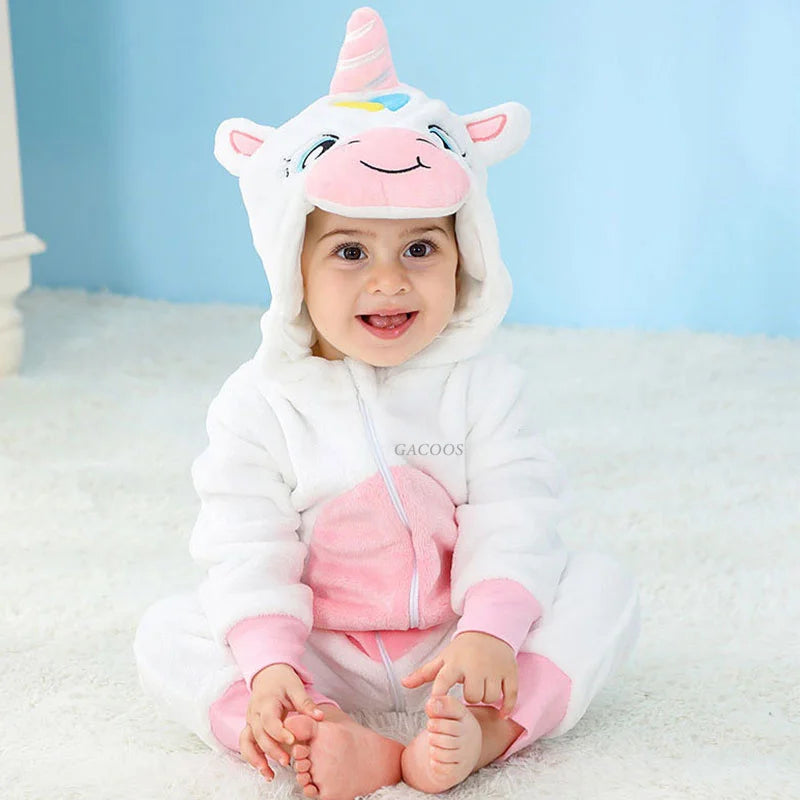 Red Dinosaur Costumes Newborn Baby Rompers Toddler Cosplay Clothes Kigurumi Boy Girls Pajamas Animal Cute Romper Unicorn Onesies