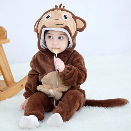 Red Dinosaur Costumes Newborn Baby Rompers Toddler Cosplay Clothes Kigurumi Boy Girls Pajamas Animal Cute Romper Unicorn Onesies