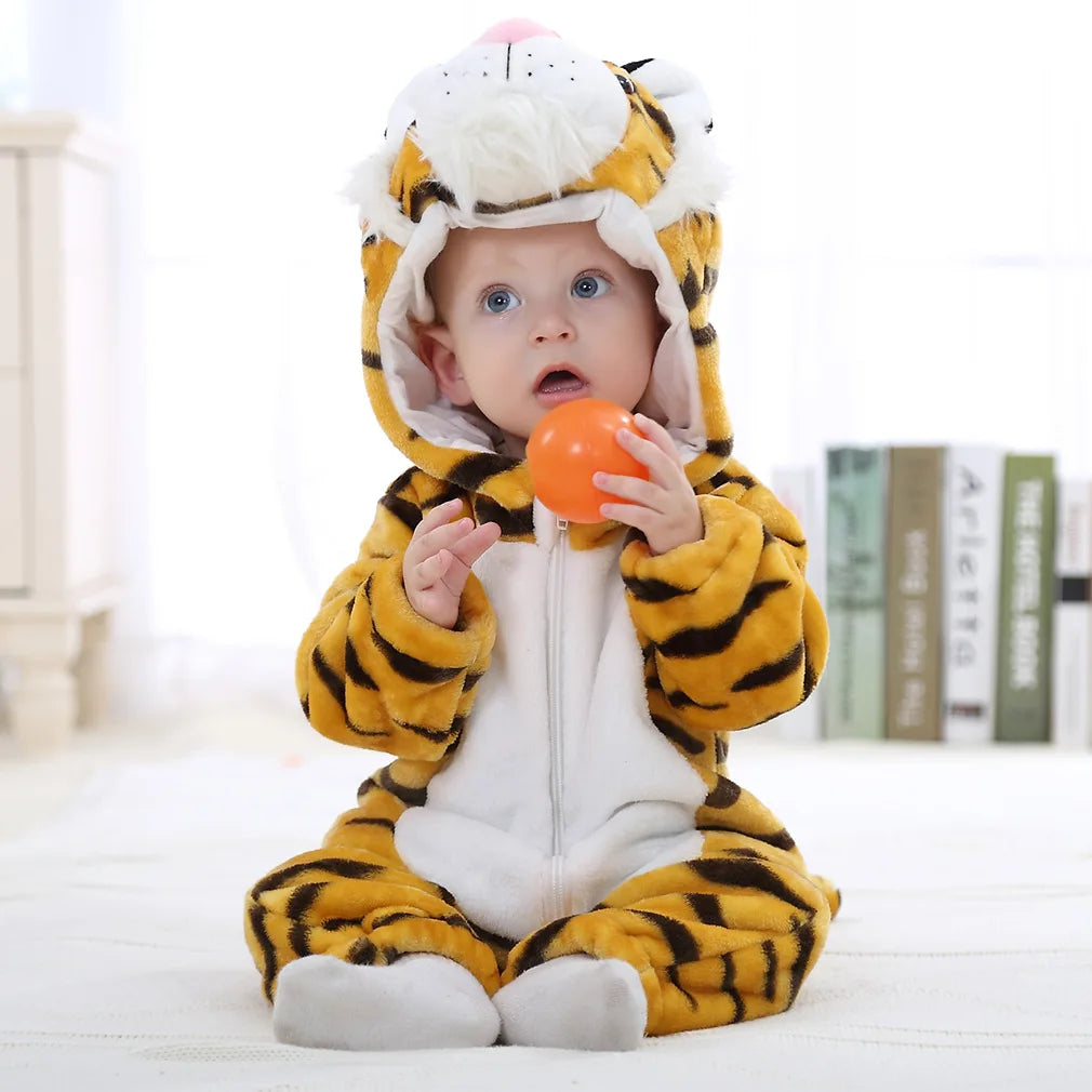 Red Dinosaur Costumes Newborn Baby Rompers Toddler Cosplay Clothes Kigurumi Boy Girls Pajamas Animal Cute Romper Unicorn Onesies