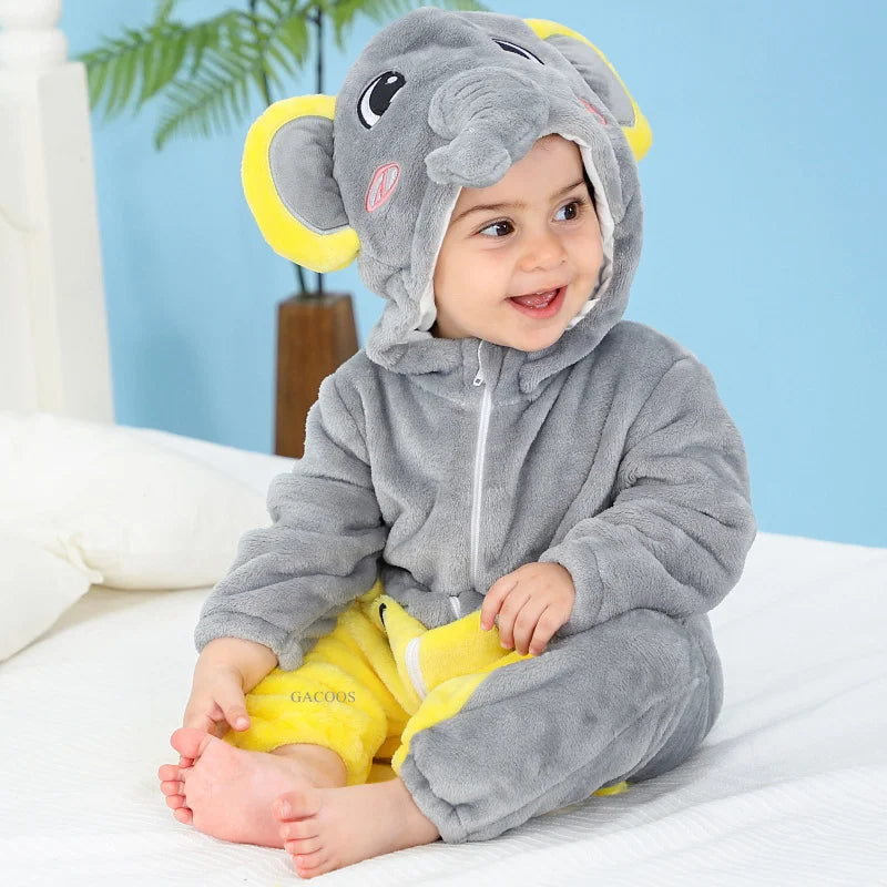 Red Dinosaur Costumes Newborn Baby Rompers Toddler Cosplay Clothes Kigurumi Boy Girls Pajamas Animal Cute Romper Unicorn Onesies