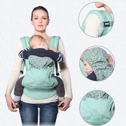 Ergonomic Baby Carrier Backpack Cotton Wraps Newborn Baby Sling Baby Kangaroo