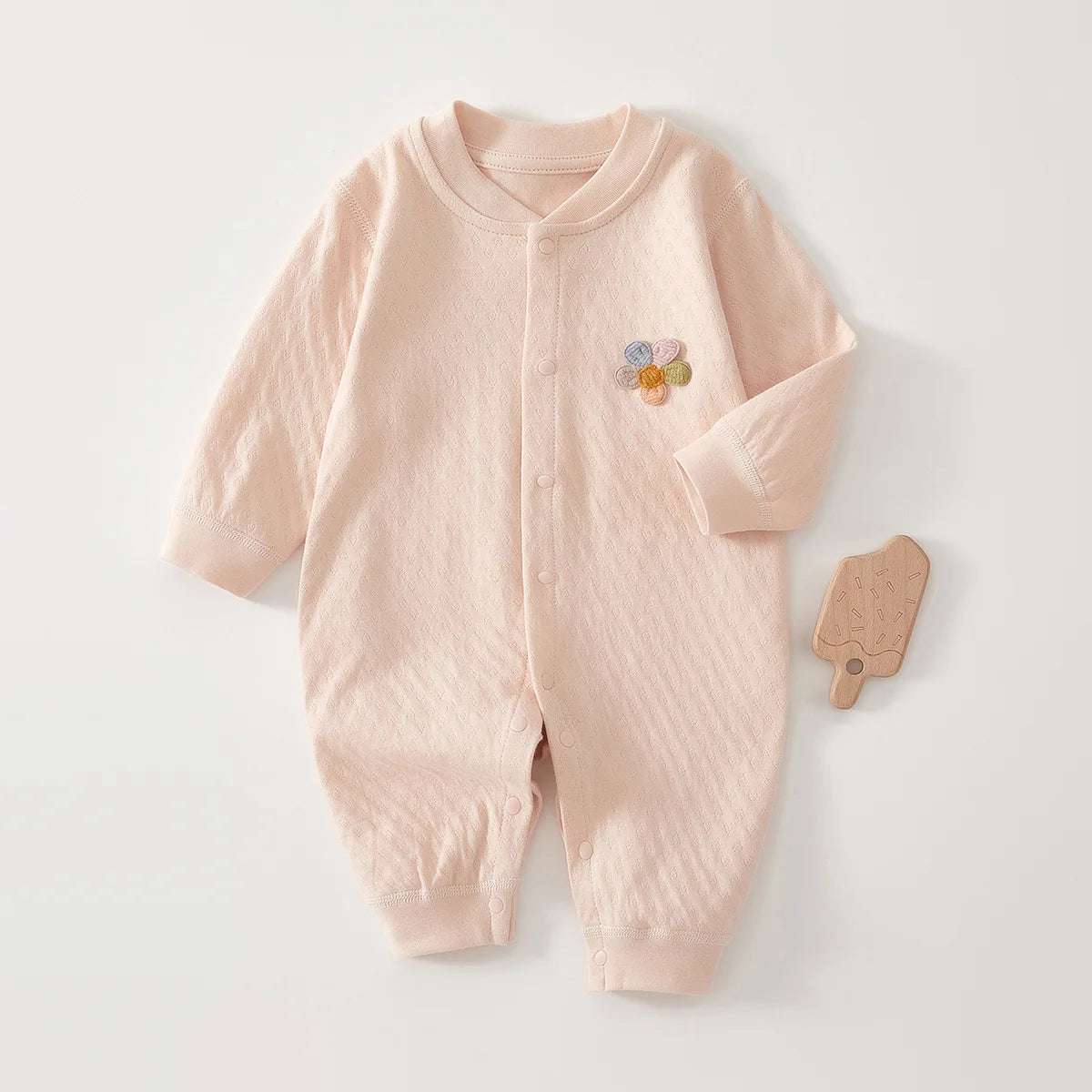 Spring and Autumn 0-12Months Baby Rompers Superior Quality Newborn Girls Boys 100%Cotton Clothes of Long Seeve Infant Clothing