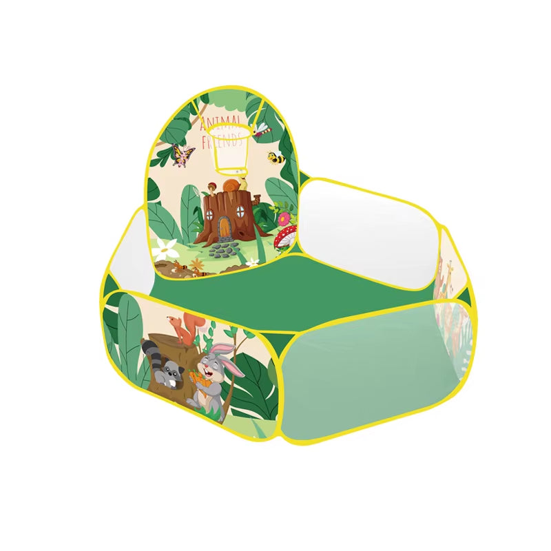 1.2M Ball Pool with Basket Children Toy Indoor Ocean Ball Pit Playpen Tent Outdoor Toys for Children Ballenbak Dropshipping