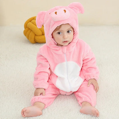 Red Dinosaur Costumes Newborn Baby Rompers Toddler Cosplay Clothes Kigurumi Boy Girls Pajamas Animal Cute Romper Unicorn Onesies